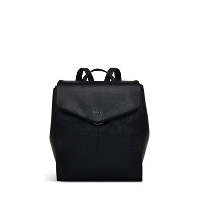 Radley London Black Small Flapover Backpack