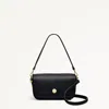 Radley London Flapover Leather Black Crossbody Bag