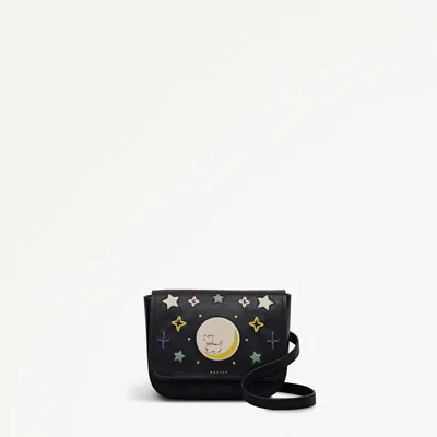 Radley London Black Small Flapover Cross Body Bag