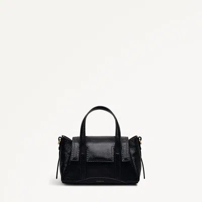 Radley London Black Small Flapover Grab Bag