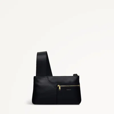 Radley London Black Leather Cross Body Bag
