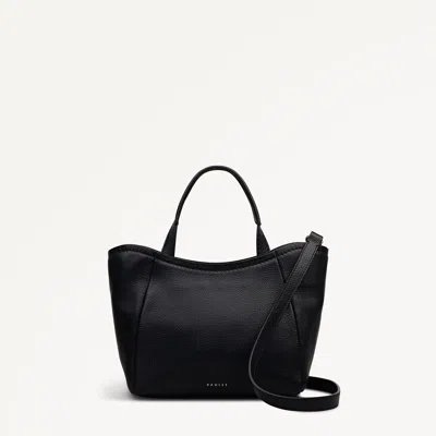 Radley London Black Small Ziptop Grab Bag