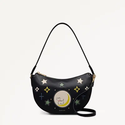 Radley London Black Small Ziptop Shoulder Bag