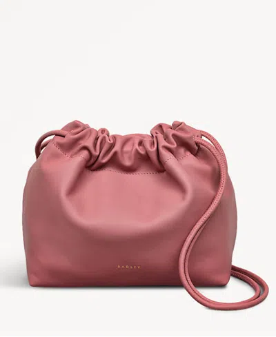Radley London Blake Mews Medium Open Top Crossbody Bag In Sienna Pink