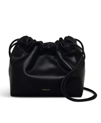 Radley London Blake Mews Small Open Top Crossbody Bag In Black