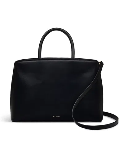 Radley London Bow Street Medium Ziptop Grab Bag In Black