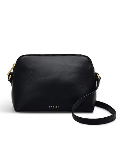 Radley London Bow Street Small Ziptop Crossbody Bag In Black