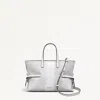 Radley London White Faux Luzard Crossbody Bag