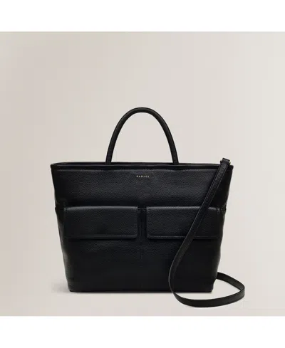 Radley London Brompton Crescent Medium Ziptop Grab Bag In Black