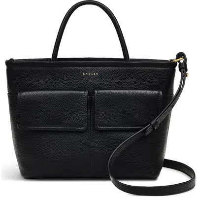 Radley London Brompton Crescent Small Crossbody Bag In Black