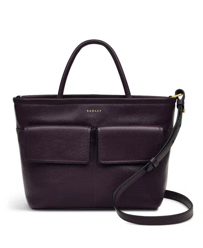Radley London Brompton Crescent Small Ziptop Grab Bag In Imperial