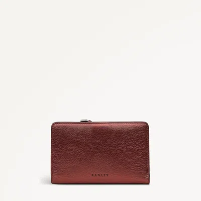 Radley London Bronze Medium Bifold Purse In Brown