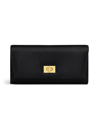 Radley London Brook Avenue Flap Over Wallet In Black