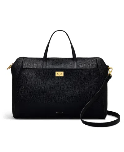 Radley London Brook Avenue Large Zip Top Grab Bag In Black