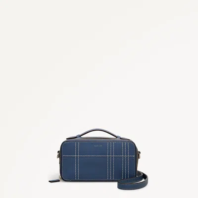 Radley London Calvert Way - Check Small Ziptop Cross Body Utility - 113135 In Blue