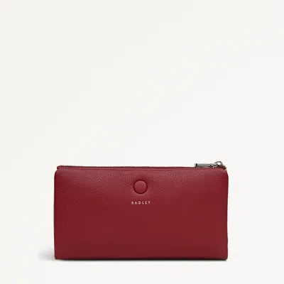 Radley London Chalk Large Matinee Purse In Red