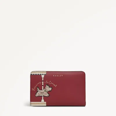 Radley London Carmine Medium Bifold Purse In Red