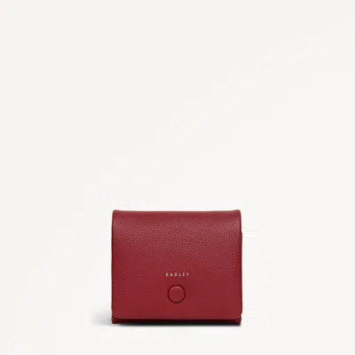 Radley London Chalk Medium Foldable Purse In Burgundy