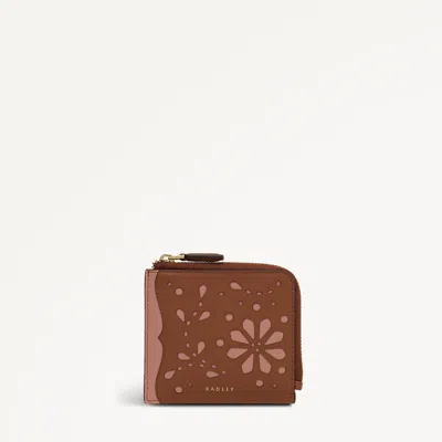 Radley London Carnation Medium Zip Around Purse In Pink