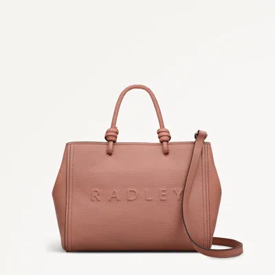 Radley London Carnation Medium Ziptop Grab Bag In Pink