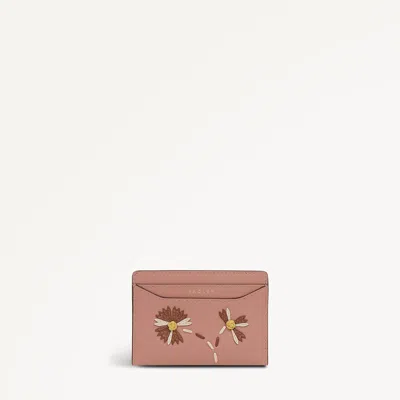 Radley London Carnation Small Card Holder In Pink