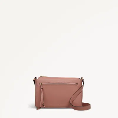 Radley London Carnation Small Ziptop Cross Body Bag In Pink