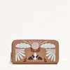 Radley London Chai Large Leather Purse In Brown