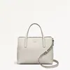 Radley London Chalk Medium Ziptop Grab Bag In White