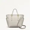 Radley London Medium Chalk Ziptop Leather Handbag
