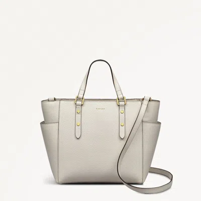 Radley London Medium Chalk Ziptop Leather Handbag