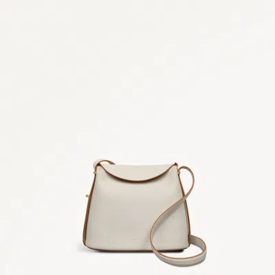 Radley London Chalk Small Flapover Cross Body Bag In White