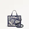 Radley London Chalk White And Blue Grab Bag