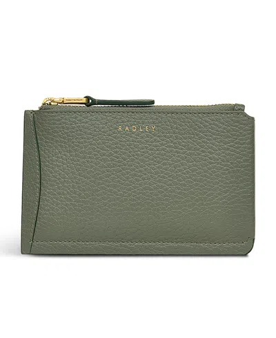 Radley London Chancery Ziptop Coin Wallet In Dark Olive