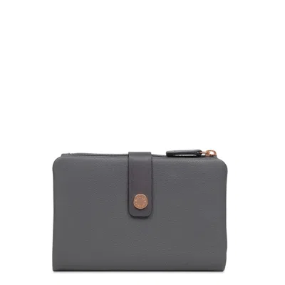 Radley London Charcoal Grey Medium Bifold Purse In Gray