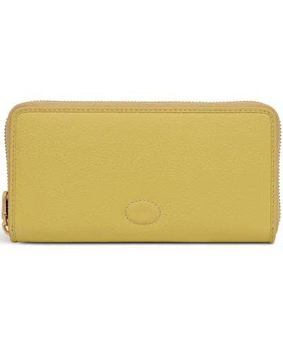 Radley London Chartfield Place Mini Zip Around Wallet In Yellow