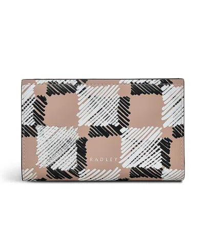 Radley London Check Me Out Bifold Wallet In Brown