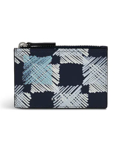 Radley London Check Me Out Zip Top Coin Wallet In Black