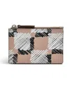 Radley London Check Me Out Zip Top Coin Wallet In Neutral