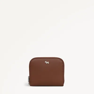 Radley London Cherrywood Small Zip Around Purse In Brown