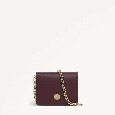 Radley London Chester Row Small  Card Holder Dark Cherry - 113162