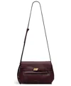 Radley London Christina Small Flapover Crossbody Bag In Burgundy