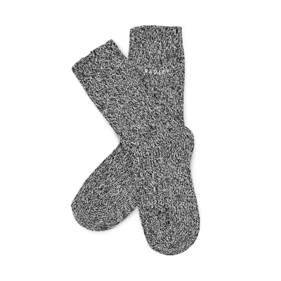 Radley London Chunky Knit Black Socks
