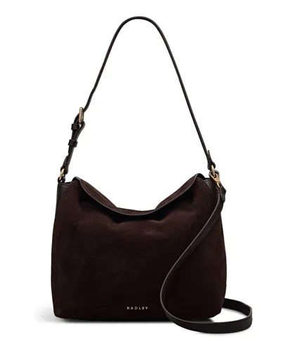 Radley London City Road Small Flap Over Shoulder Bag In Brown