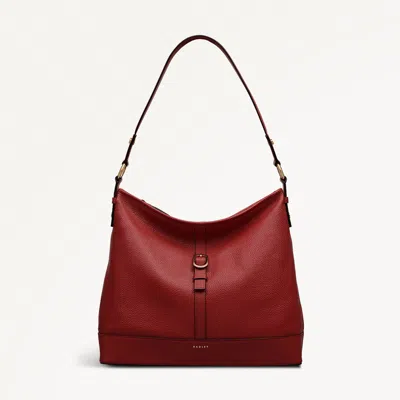 Radley London Claret Medium Ziptop Shoulder