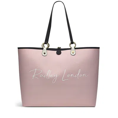 Radley London Clay Pink Large Open Top Tote