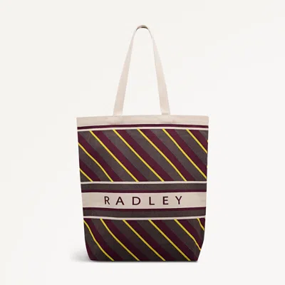 Radley London Coffee Extra Large Open Top Tote In Multi