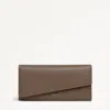 Radley London Coffee Large Flapover Wallet In Brown