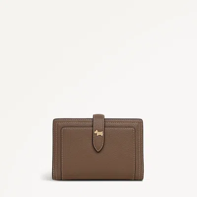 Radley London Orange Medium Leather Purse In Brown