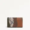 Radley London Coffee Medium Flapover Purse In Multi