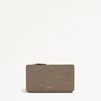 Radley London Coffee Medium Ziptop Wallet In Neutral